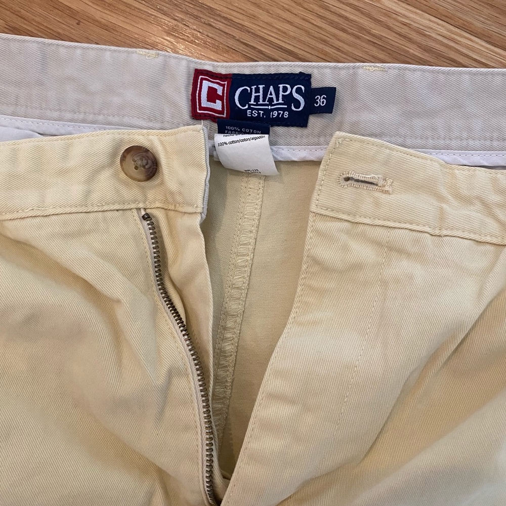 Yellow Chaps shorts - Picture 4 of 5